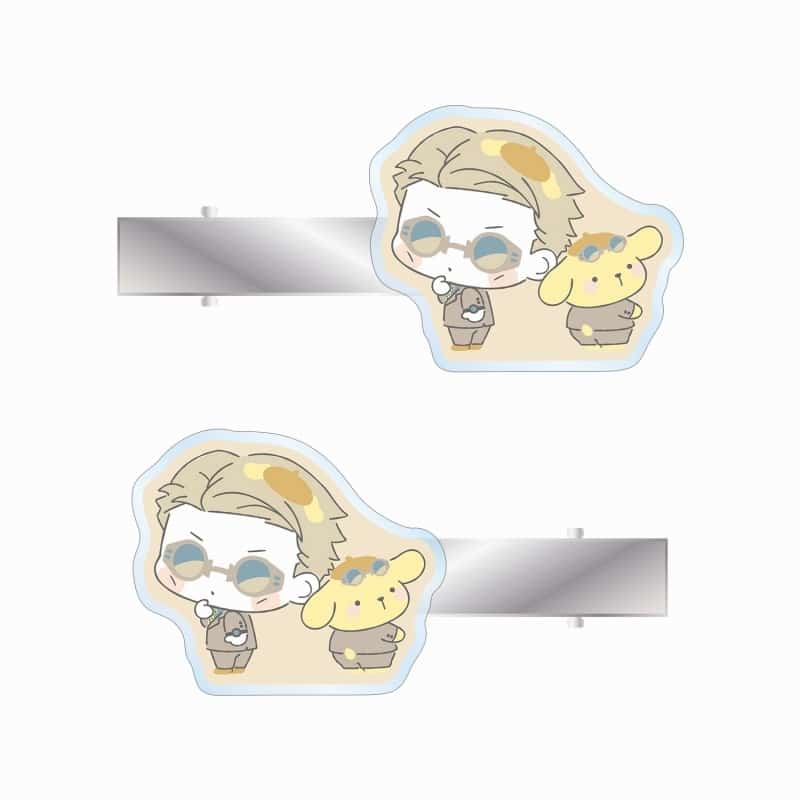 呪術廻戦×サンリオキャラクターズ 七海建人×ポムポムプリン アクリルヘアクリップ2個セット
 
2025年9月7日発売