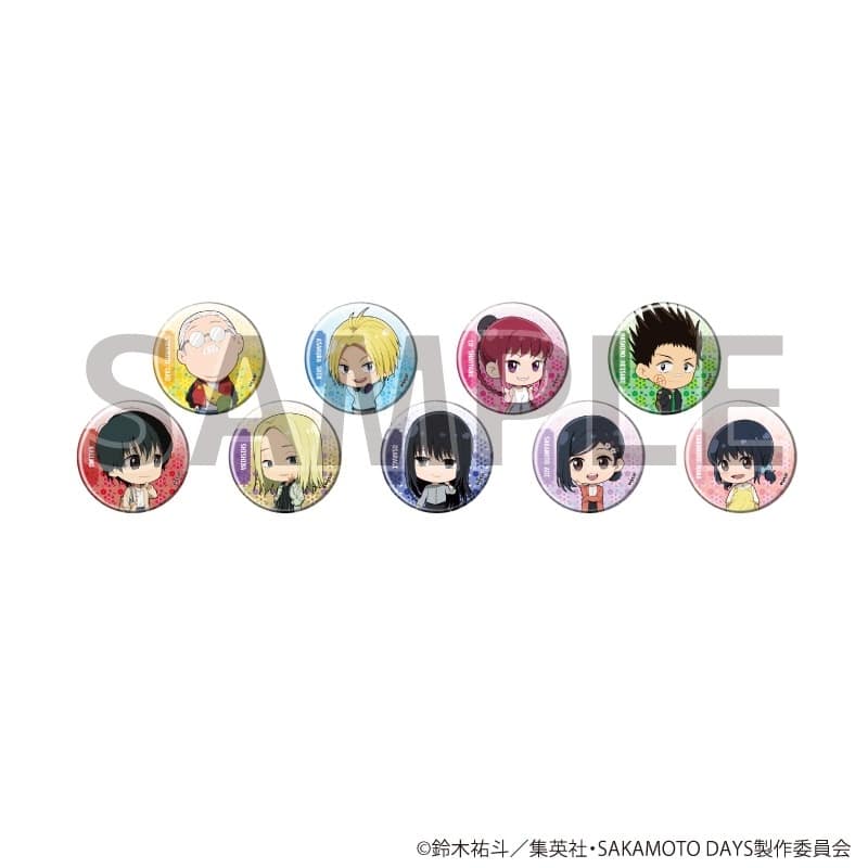 サカモトデイズ 缶バッジ 4月春私服ver. ブラインド(全9種)(ミニキャライラスト) 
2025年07月発売