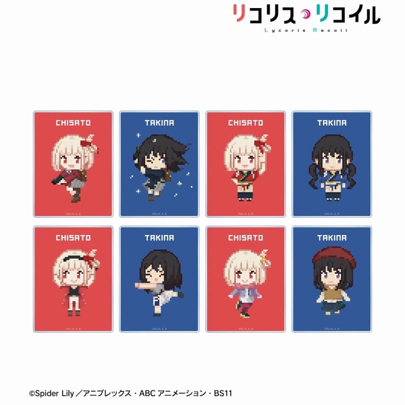 リコリス・リコイル (リコリコ) トレーディング DOT DOT アクリルカード【再販】
 
2025年8月7日発売