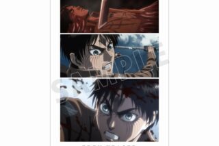 進撃の巨人 エレン 場面写A3マット加工ポスター vol.2【再販】
 
2025年8月7日発売