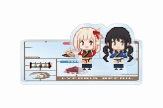 リコリス・リコイル (リコリコ) 錦木千束&井ノ上たきな DOT DOT アクリルスタンド付きコースター ver.B【再販】
 
2025年8月7日発売
で取扱中 (アニメイト)