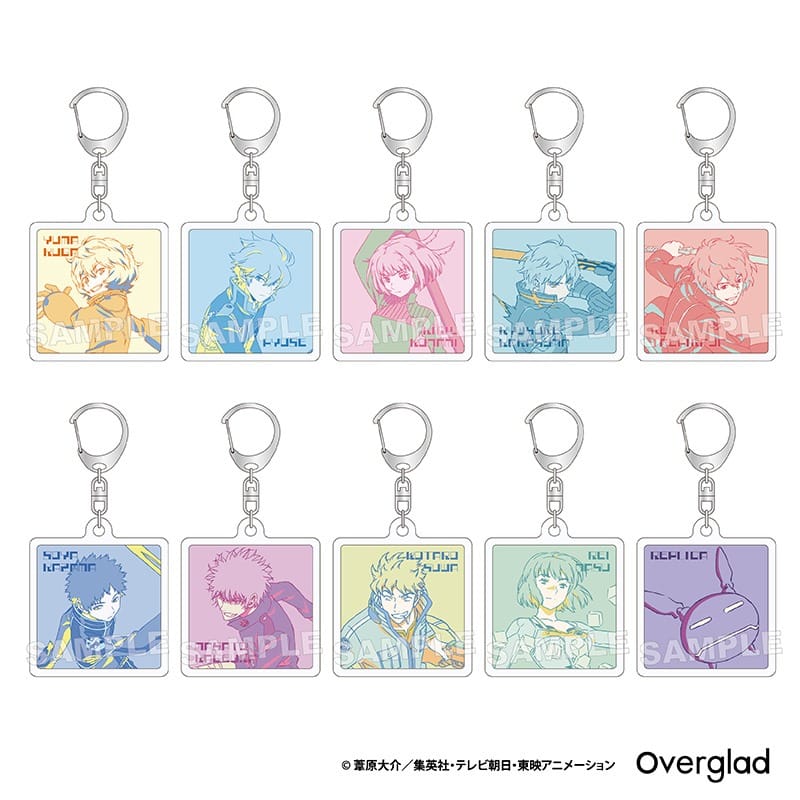NEW
                                    ワールドトリガー トレーディングスクエアキーホルダー Mixing Colors 10個入り1BOX     2025年7月発売で取扱中 (ホビーストック)