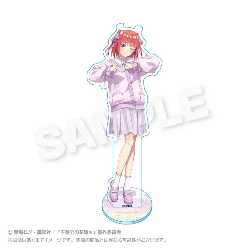 五等分の花嫁* アクリルスタンド ゆめかわせいふくver. 中野二乃
 
2025年07月発売