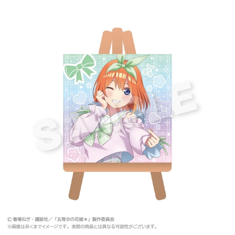 五等分の花嫁* キャンバスアート ゆめかわせいふくver. 中野四葉
 
2025年07月発売
で取扱中 (アニメイト)
