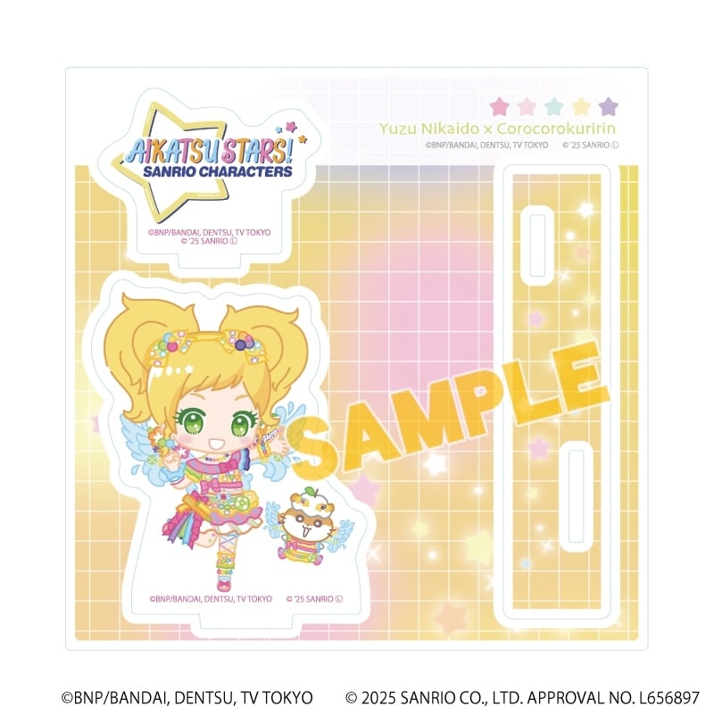アイカツスターズ!×サンリオキャラクターズ アクリルスタンドプレート8月二階堂ゆず×コロコロクリリン(コラボイラスト(ミニキャラ))
 
2025年08月発売