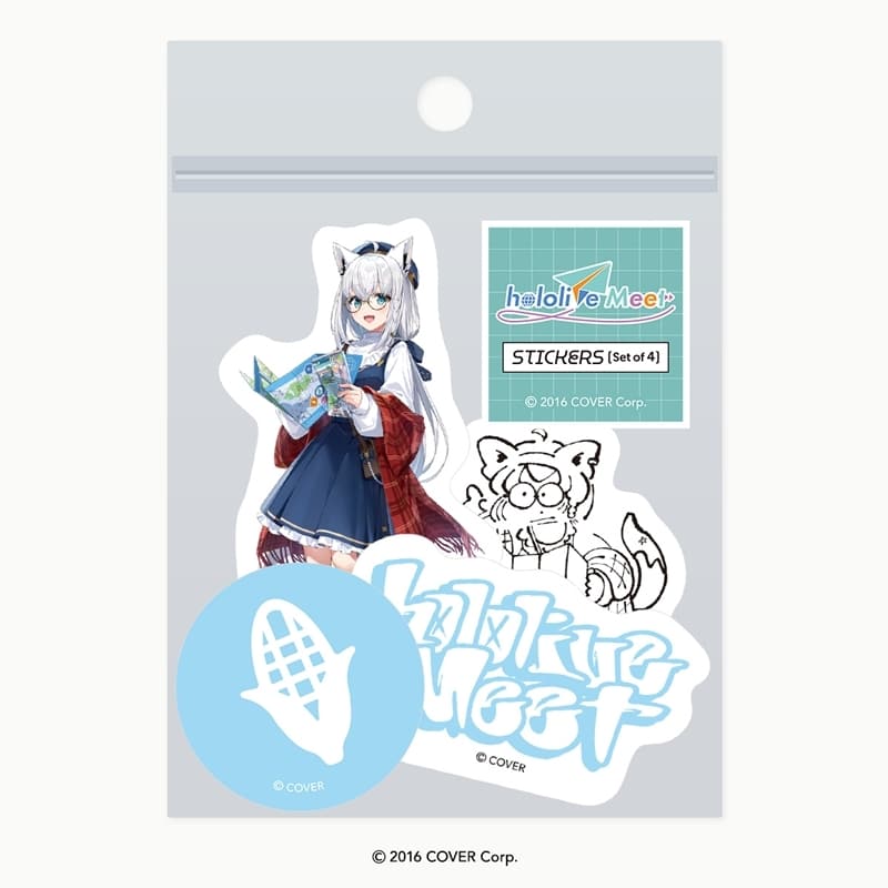 Hololive hololive Meet 2024ダイカットステッカーセット　白上フブキ
 
2025年05月発売