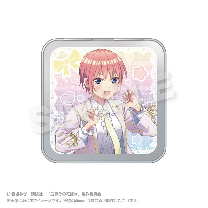 五等分の花嫁* コレクション缶ケース ゆめかわせいふくver. 中野一花
 
2025年07月発売
で取扱中 (アニメイト)
