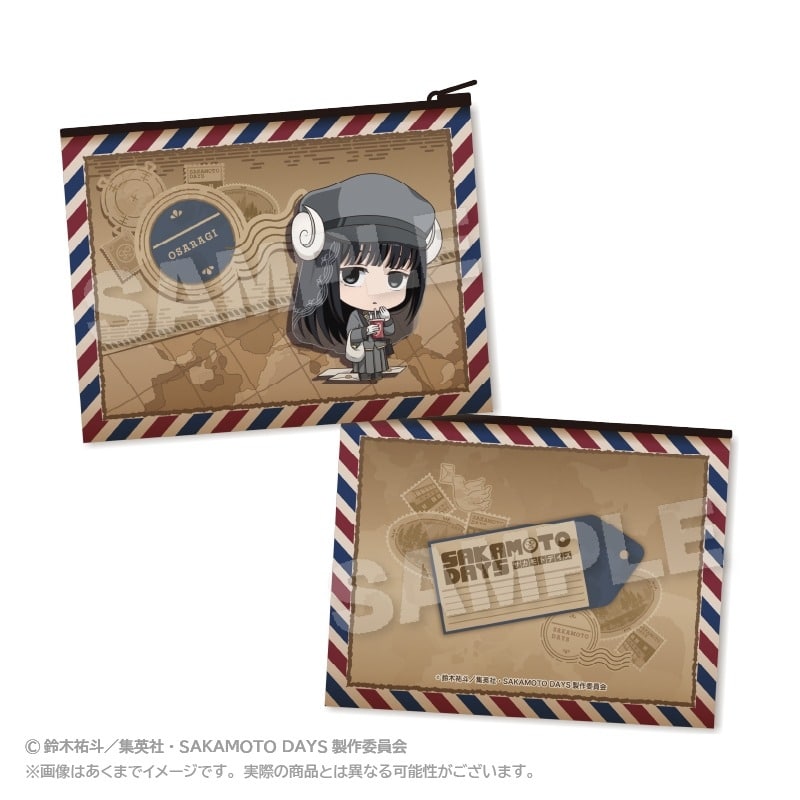 サカモトデイズ フラットポーチ おとどけメェるver. 大佛 
2025年05月発売
