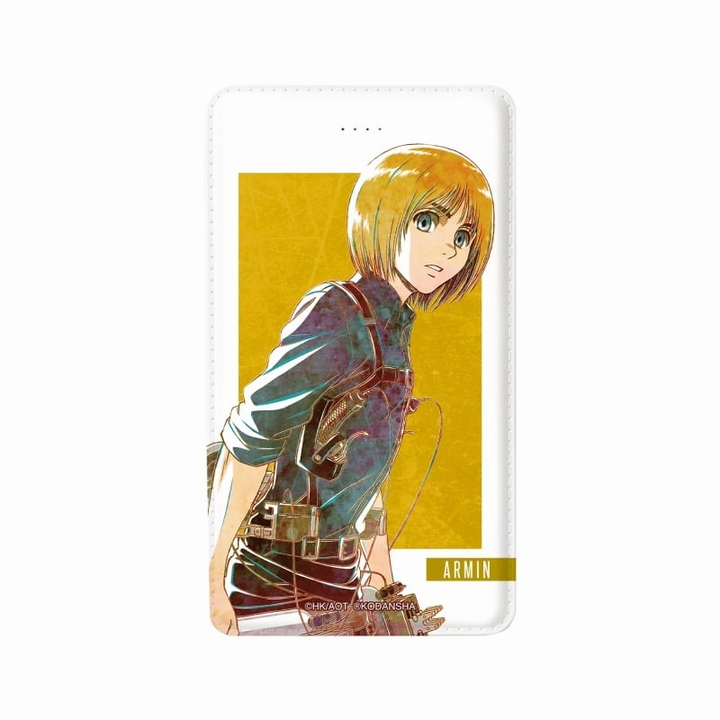 進撃の巨人 アルミン Ani-Art モバイルバッテリー【再販】
 
2025年8月7日発売
で取扱中