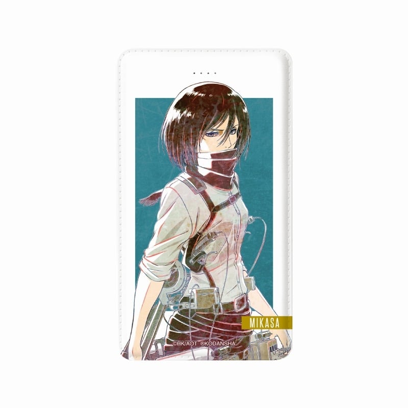 進撃の巨人 ミカサ Ani-Art モバイルバッテリー【再販】
 
2025年8月7日発売
で取扱中