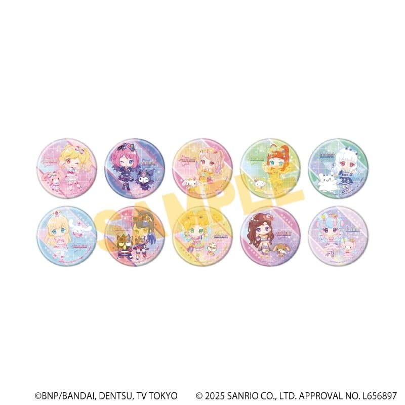 アイカツスターズ!×サンリオキャラクターズ ホログラム缶バッジ(57mm)2月トレーディング(全10種)(コラボイラスト(ミニキャラ))
 
2025年08月発売
