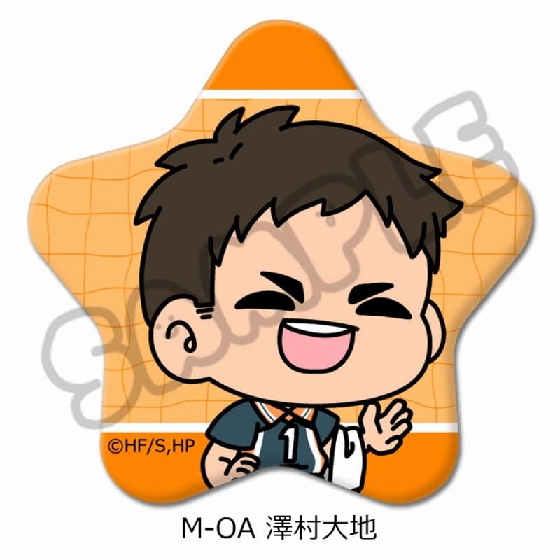 ハイキュー!! みんなmochocho化大作戦!第7弾 星型缶バッジ M-OA(澤村大地)
 
2025年08月下旬発売
で取扱中
