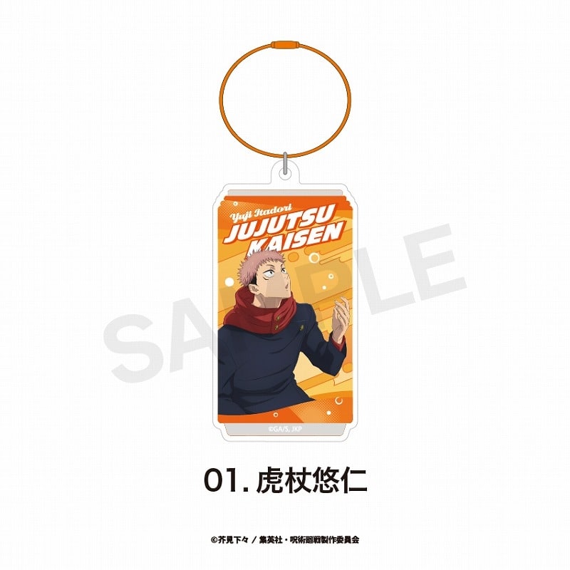 呪術廻戦 カラーワイヤーキーホルダー(渋谷事変) 虎杖 悠仁
 
2025年03月上旬発売
で取扱中