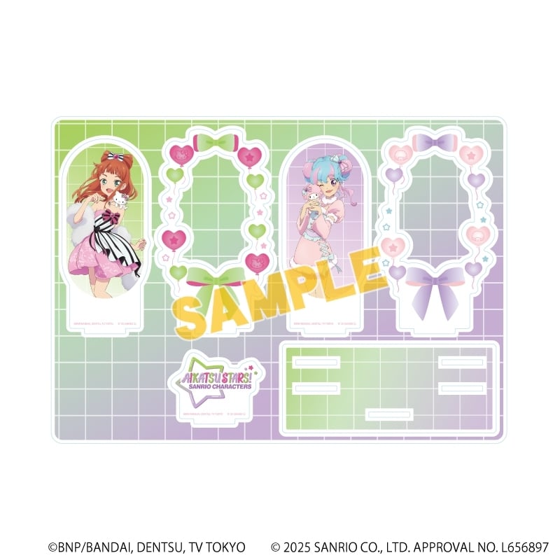 アイカツスターズ!×サンリオキャラクターズ プレミアム アクリルジオラマプレート2月B ver.(コラボイラスト(等身))
 
2025年08月発売
