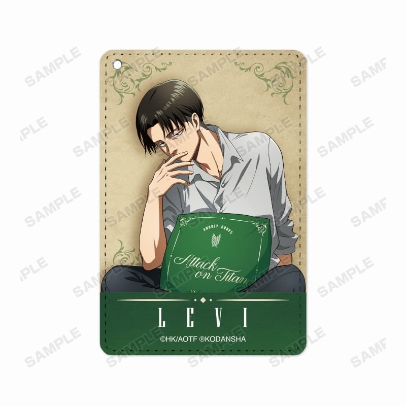進撃の巨人 描き下ろしイラスト リヴァイ リラックスver. 1ポケットパスケース【再販】
 
2025年8月7日発売
で取扱中