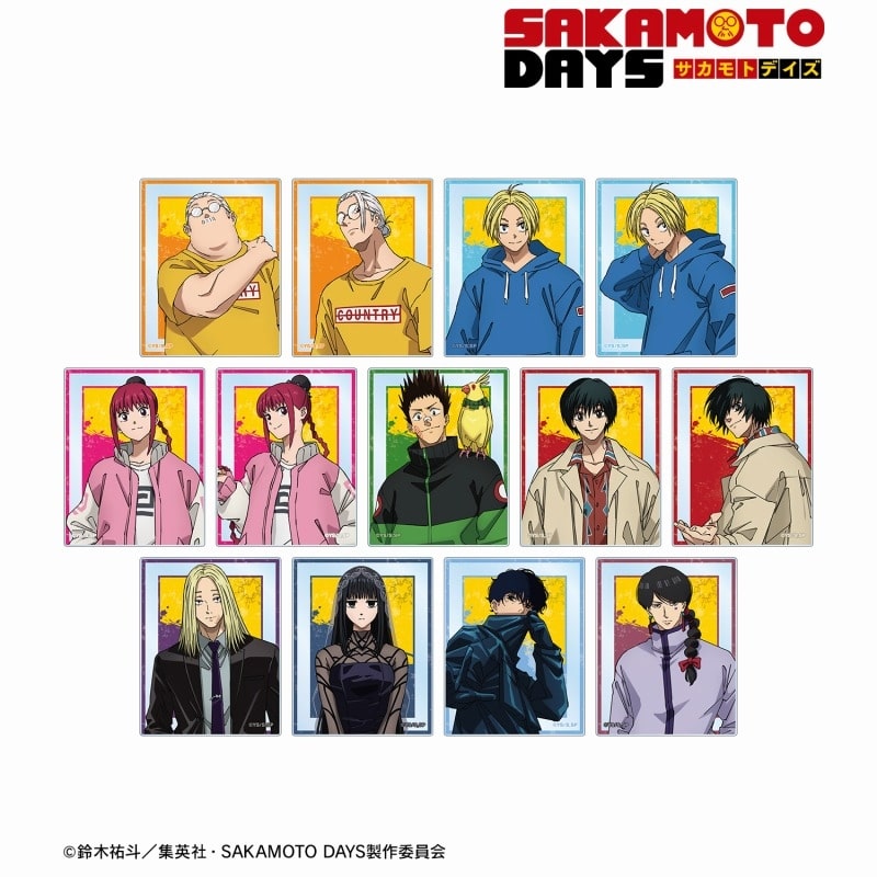 サカモトデイズ トレーディングアクリルカード 
2025年8月27日発売