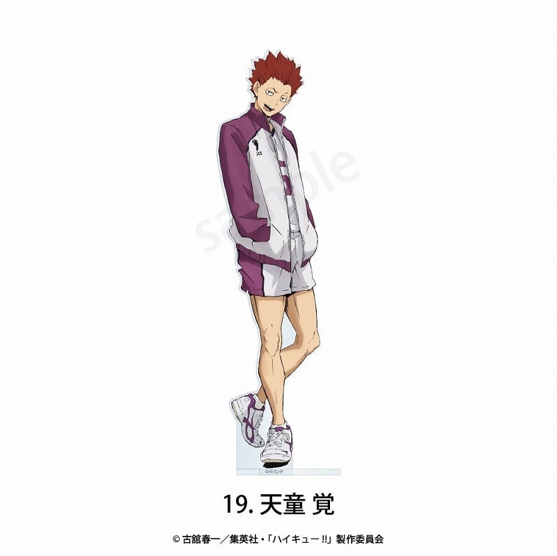 アニメハイキュー!! フチなしアクリルスタンド 19.天童 覚
 
2025年06月発売
で取扱中