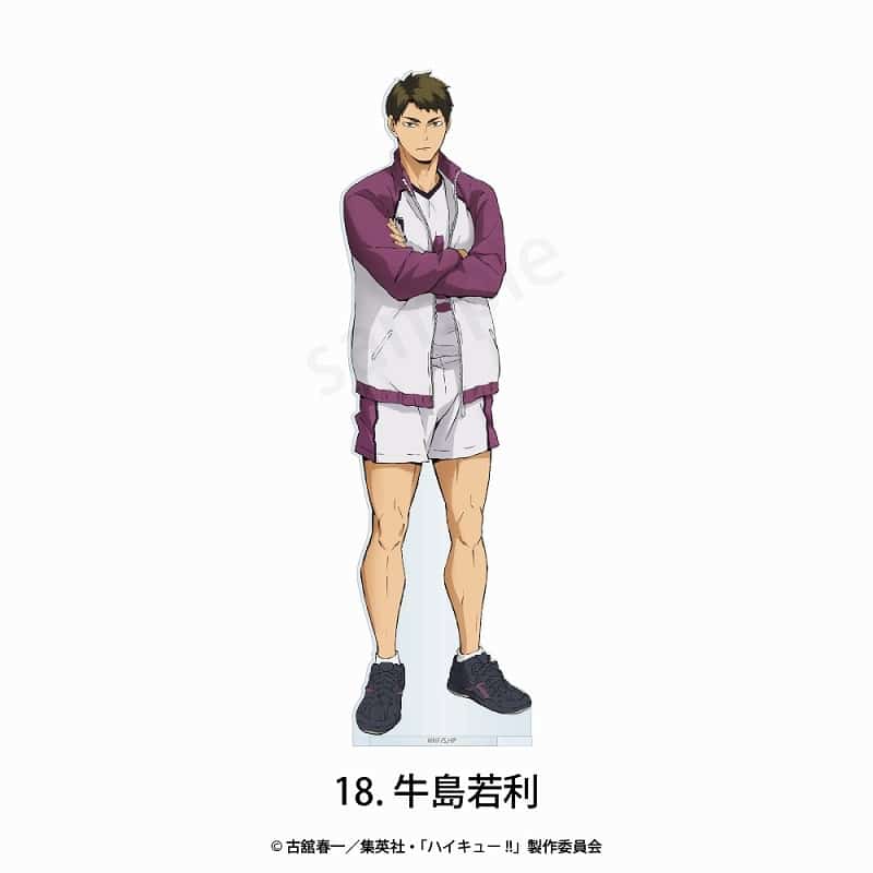 アニメハイキュー!! フチなしアクリルスタンド 18.牛島 若利
 
2025年06月発売
で取扱中