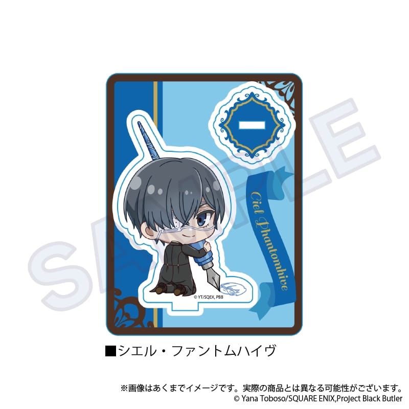 黒執事 ーー ミニキャラスタンド　おえかきっちょver.　シエル・ファントムハイヴ
 
2024年12月発売
 【アニメイト】