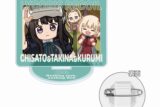 リコリス・リコイル (リコリコ) 錦木千束&井ノ上たきな&クルミ ゆるコマ アクリルスタンドマルチバッジ ver.A
 
2025年9月17日発売