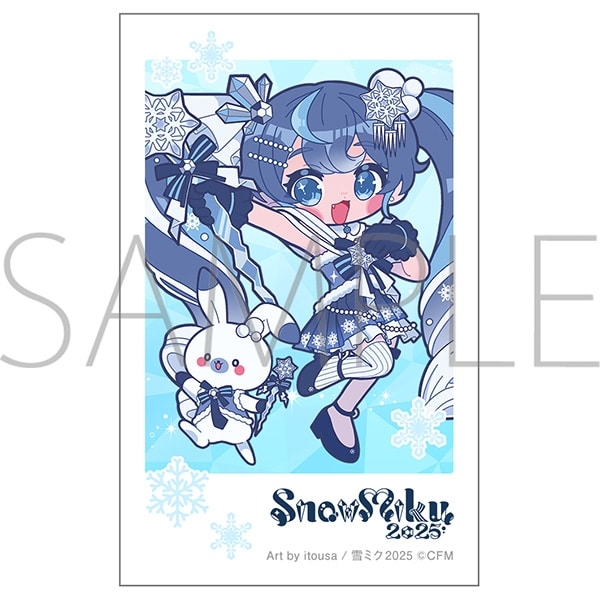 初音ミクシリーズ チェキプリント/SNOW MIKU 2025　K　雪ミク Art by itousa
 
2025年6月20日発売