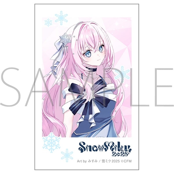 初音ミクシリーズ チェキプリント/SNOW MIKU 2025　H　巡音ルカ Art by みすみ
 
2025年6月20日発売