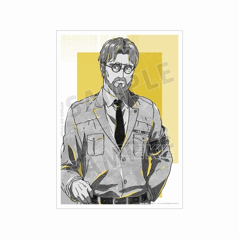 進撃の巨人 ジーク Ani-Art BLACK LABEL A3マット加工ポスター【再販】
 
2025年8月7日発売