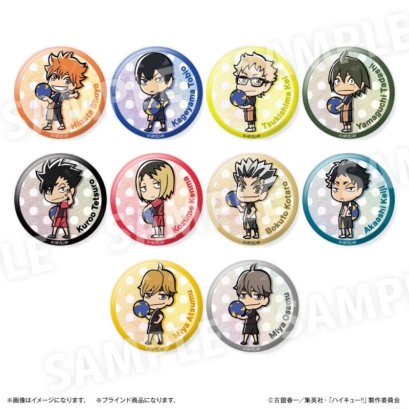 ハイキュー!! トレーディングラメ缶バッジ
 
2025年08月発売
で取扱中