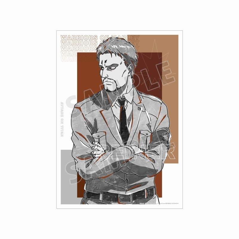 進撃の巨人 ライナー Ani-Art BLACK LABEL A3マット加工ポスター【再販】
 
2025年8月7日発売