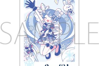 初音ミクシリーズ チェキプリント/SNOW MIKU 2025　D　雪ミク Art by けけ
 
2025年6月20日発売