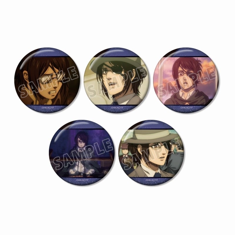 進撃の巨人 ハンジ 場面写缶バッジ5個セット vol.2【再販】
 
2025年8月7日発売
で取扱中