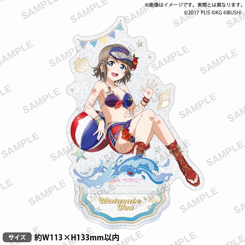 ラブライブ!スクールアイドルフェスティバル きらりんアクリルスタンド Aqours 水着ver. 渡辺 曜
 
2025年7月25日発売