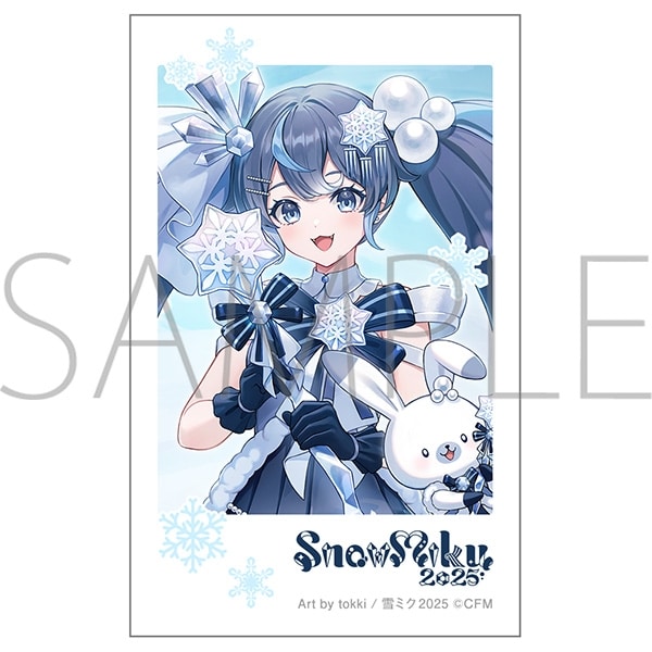 初音ミクシリーズ チェキプリント/SNOW MIKU 2025　A　雪ミク Art by tokki
 
2025年6月20日発売