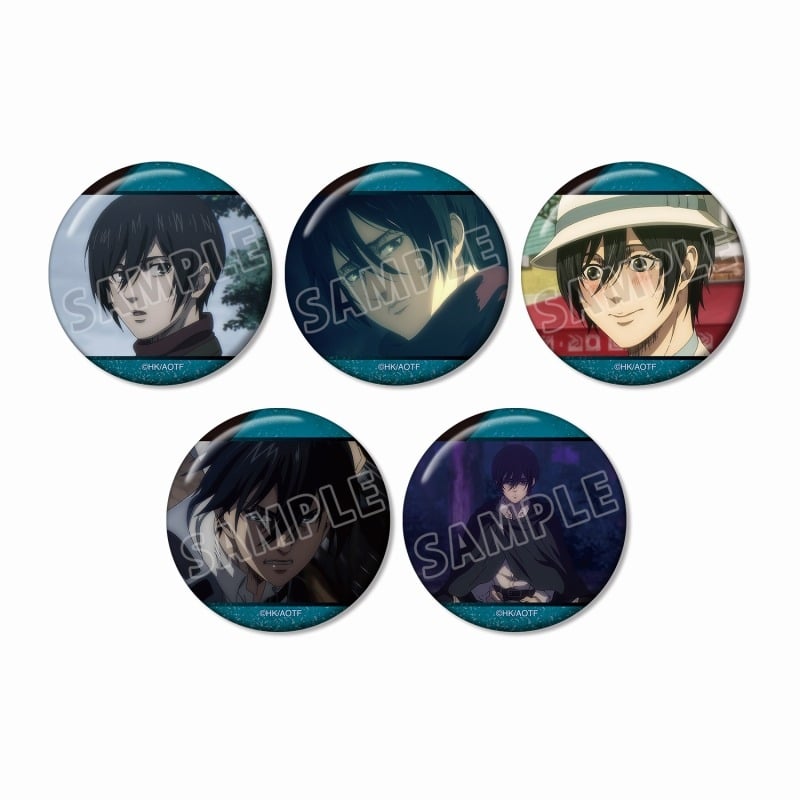 進撃の巨人 ミカサ 場面写缶バッジ5個セット vol.2【再販】
 
2025年8月7日発売
で取扱中