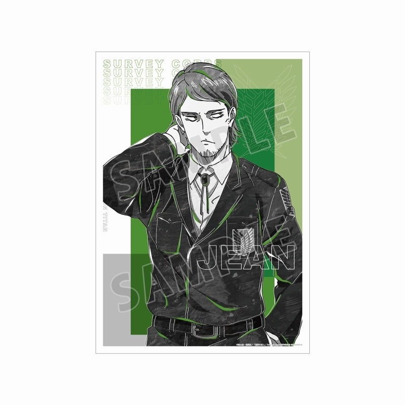 進撃の巨人 ジャン Ani-Art BLACK LABEL A3マット加工ポスター【再販】
 
2025年8月7日発売