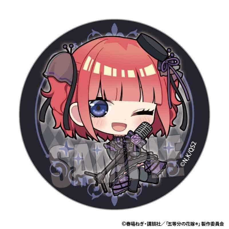五等分の花嫁* 缶バッジ 中野 二乃 ゴシックアイドルver.
 
2025年07月下旬発売
で取扱中 (アニメイト)
