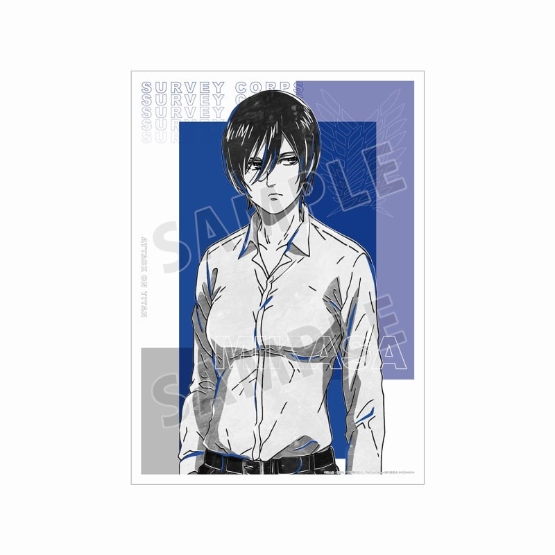 進撃の巨人 ミカサ Ani-Art BLACK LABEL A3マット加工ポスター【再販】
 
2025年8月7日発売