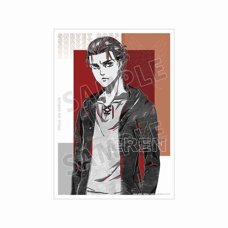 進撃の巨人 エレン Ani-Art BLACK LABEL A3マット加工ポスター【再販】
 
2025年8月7日発売