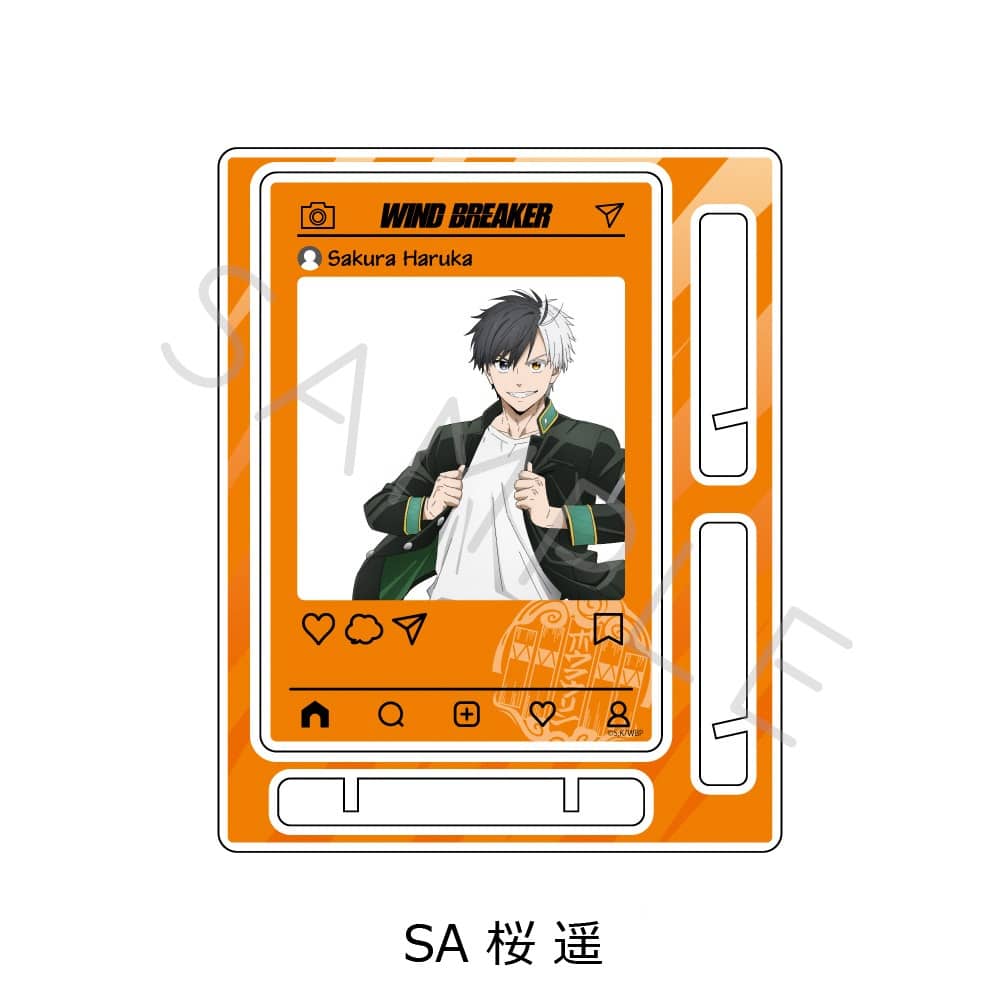 ウィンドブレイカー (ウィンブレ) アクリルスタンド SA 桜 遥     ホビーストックで2025年5月発売