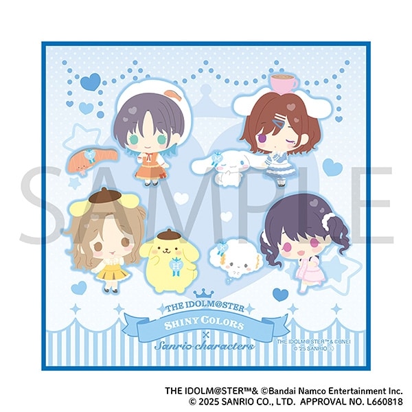アイドルマスター シャイニーカラーズ ハンドタオル/283プロ ノクチル×サンリオキャラクターズ
 
2025年7月11日発売