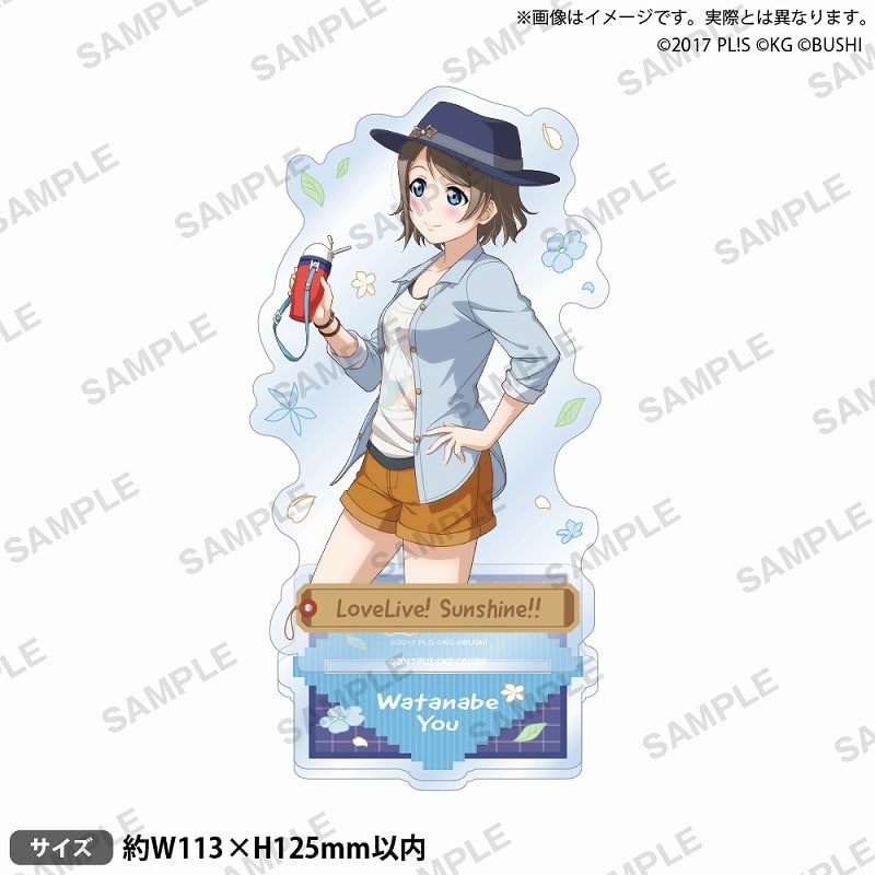 ラブライブ!スクールアイドルフェスティバル アクリルスタンド Aqours 水着ver. 渡辺 曜
 
2025年7月25日発売