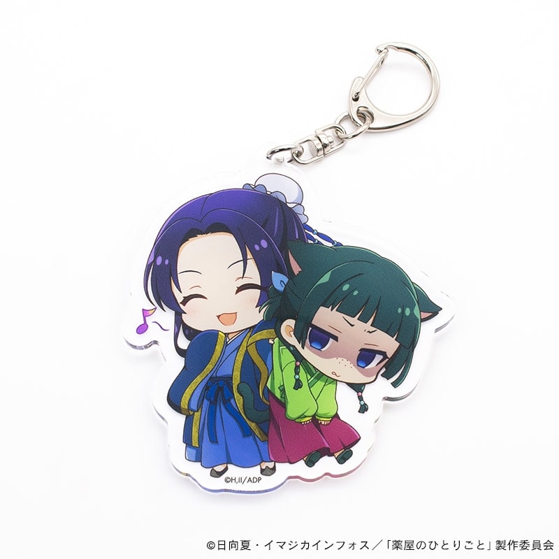 薬屋のひとりごと アクリルキーホルダー・ネコ猫猫と壬氏【再販】
 
2025年05月下旬発売