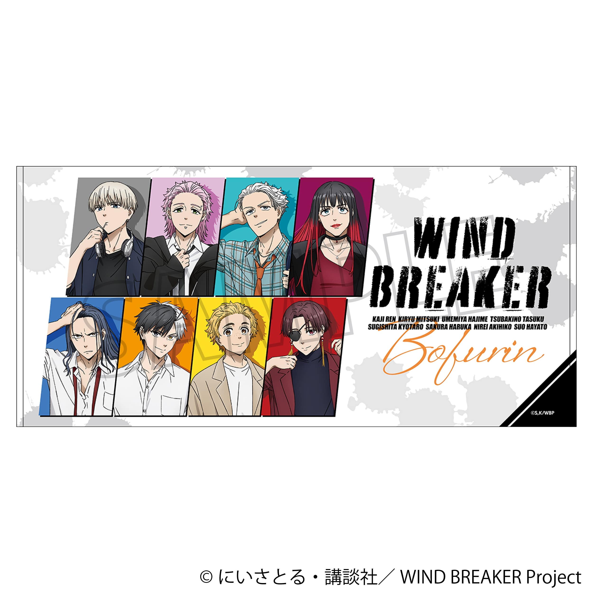 ウィンドブレイカー (ウィンブレ) ビッグタオル     ホビーストックで2025年4月発売