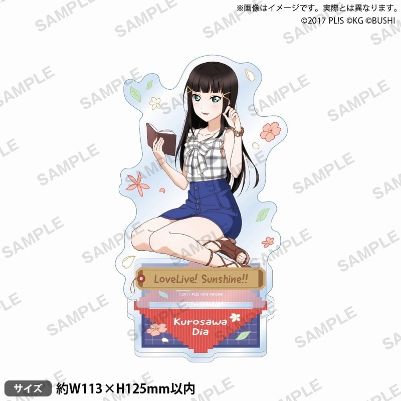 ラブライブ!スクールアイドルフェスティバル アクリルスタンド Aqours 水着ver. 黒澤ダイヤ
 
2025年7月25日発売