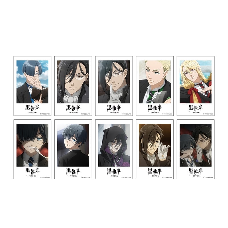 黒執事 — チェキ風ブロマイドコレクション
 
2024年12月上旬発売