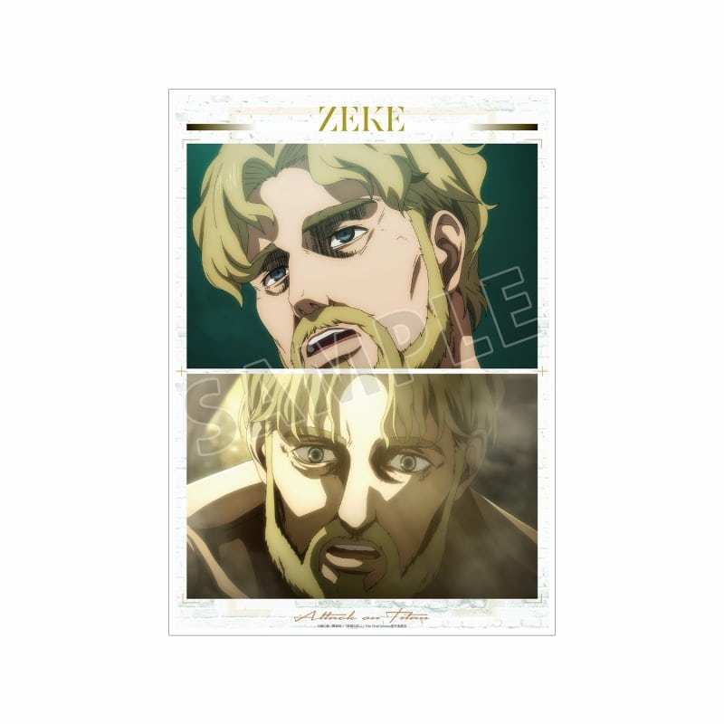 進撃の巨人 ジーク 場面写A3マット加工ポスター vol.4
 
2025年9月7日発売
で取扱中