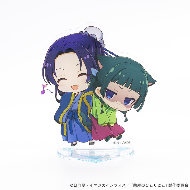 薬屋のひとりごと アクリルフィギュアスタンド・ネコ猫猫と壬氏【再販】
 
2025年05月下旬発売
で取扱中 (アニメイト)