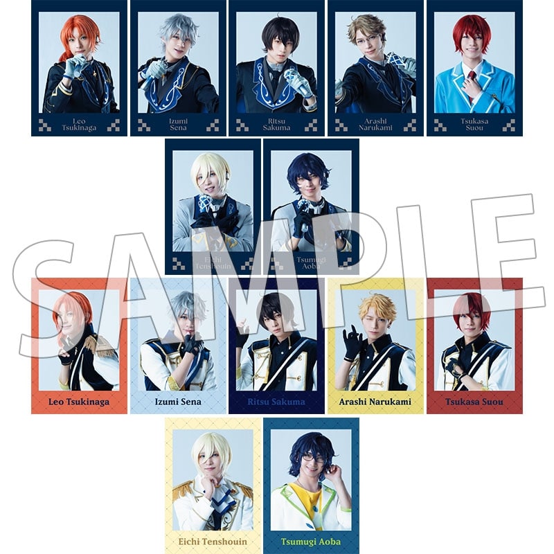 『あんさんぶるスターズ!THE STAGE』-Desperate Checkmate- ランダムチェキ風カード
 
2025年5月25日発売