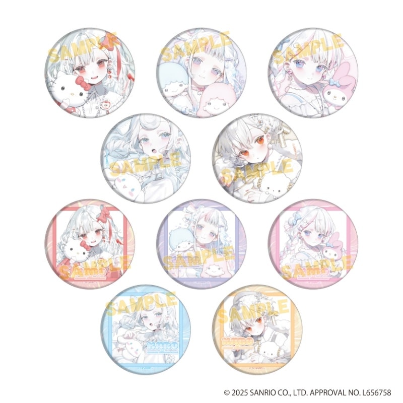 夏炉×サンリオキャラクターズ 缶バッジ1月ブラインド(全10種)(コラボイラスト)
 
2025年05月発売