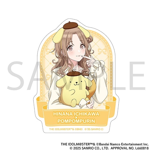アイドルマスター シャイニーカラーズ ステッカー/市川雛菜×ポムポムプリン　サンリオキャラクターズ
 
2025年6月28日発売